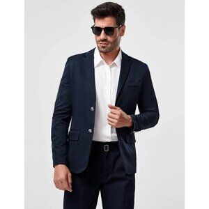 Manfinity Mode Men Solid Lapel Neck Blazer New size L